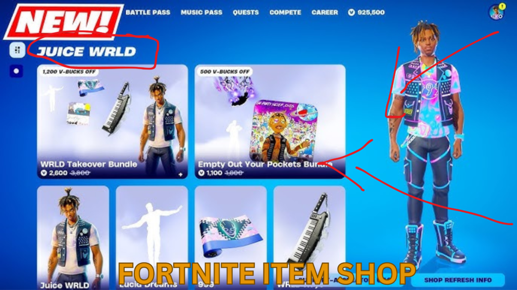 How to Claim Juice WRLD Skin in Fortnite