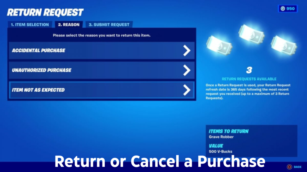 How to Refund in Fortnite