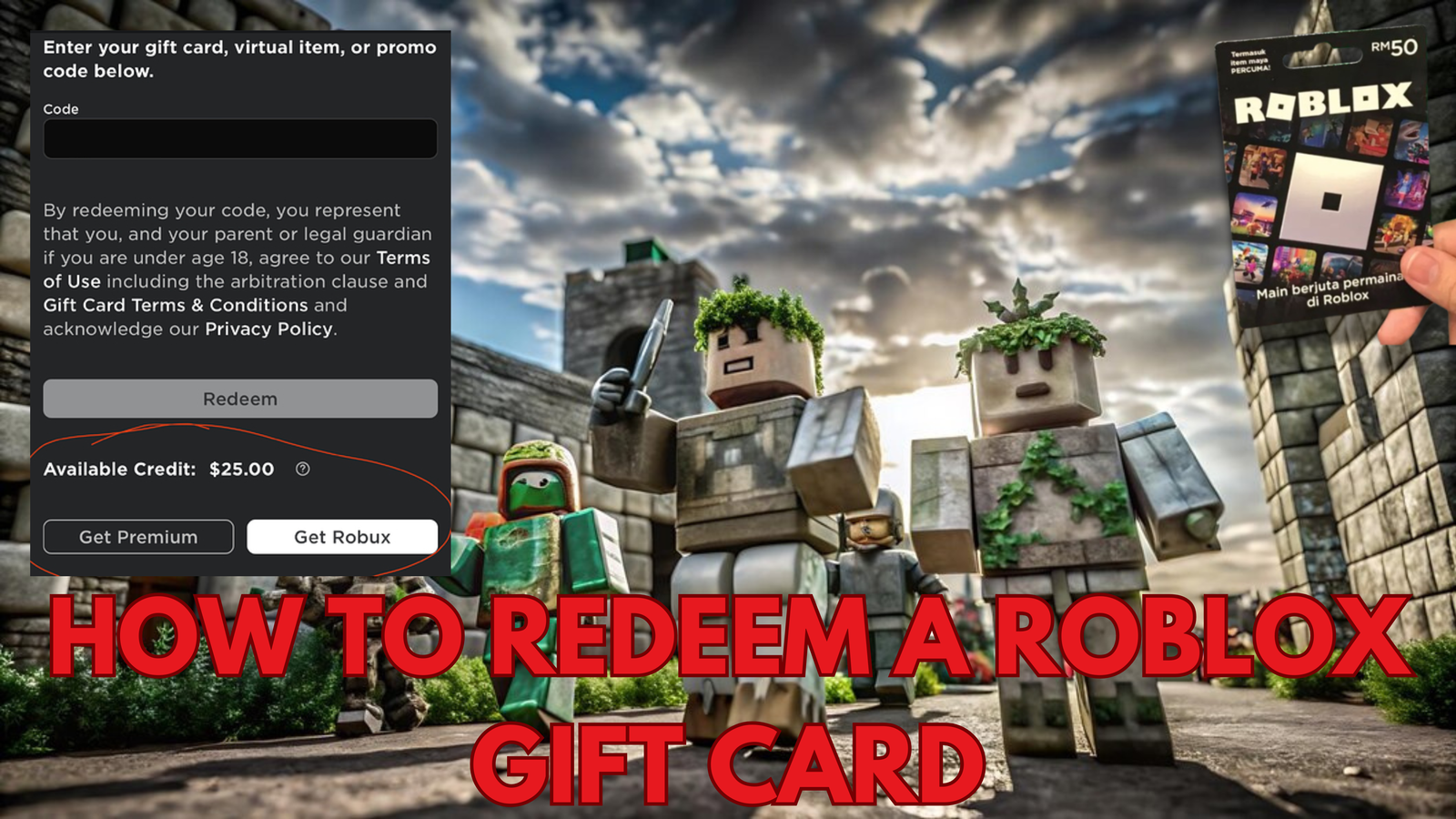 Roblox Gift Card